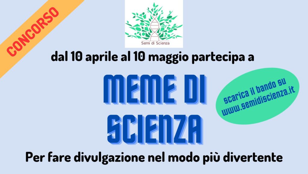 Semi di scienza concorso meme